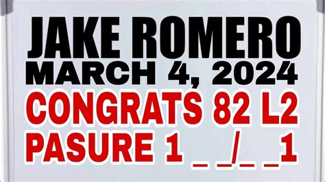 jake romero swertres|JANUARY 31, 2024 SWERTRES GUIDE Jake Romero .